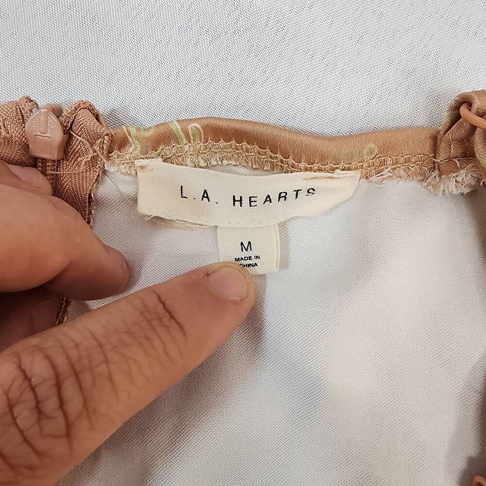 Pacsun LA Hearts Size M Butterfly Dress- Spaghetti Straps Mini Y2k - Picture 8 of 9